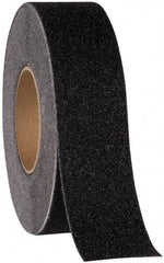 NMC - Black Solid Color Anti-Slip Vinyl Tape - 4" Wide x 60' Long x 0.05" Thick, Heavy/High Traffic - All Tool & Supply