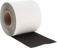 NMC - Black Solid Color Anti-Slip Vinyl Tape - 6" Wide x 60' Long x 0.05" Thick, Heavy/High Traffic - All Tool & Supply