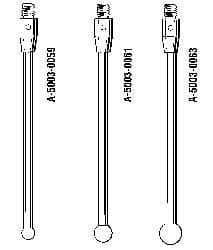 Renishaw - 8 mm Ball Diameter, CMM Stylus and Probe - 110.5 mm Overall Length - All Tool & Supply