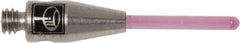 Renishaw - 0.0394 Inch Ball Diameter, Stainless Steel Stem, M2 Thread, Ruby Point Ball Tip CMM Stylus - 0.315 Inch Working Length, 0.5906 Inch Overall Length - All Tool & Supply