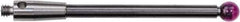 Renishaw - 0.1181 Inch Ball Diameter, Carbide Stem, M2 Thread, Ruby Point Ball Tip CMM Stylus - 1-1/16 Inch Working Length, 0.0787 Inch Stem Diameter, 1.1811 Inch Overall Length - All Tool & Supply