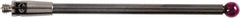 Renishaw - 0.1181 Inch Ball Diameter, Carbide Stem, M2 Thread, Ruby Point Ball Tip CMM Stylus - 1.4567 Inch Working Length, 0.0787 Inch Stem Diameter, 1.5748 Inch Overall Length - All Tool & Supply