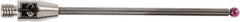 Renishaw - 0.0787 Inch Ball Diameter, Carbide Stem, M3 Thread, Ruby Point Ball Tip CMM Stylus - 1.2795 Inch Working Length, 0.0591 Inch Stem Diameter, 1.5748 Inch Overall Length - All Tool & Supply