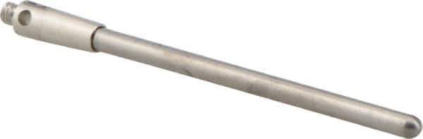 Renishaw - 0.08 Inch Ball Diameter, Stainless Steel Stem, M2 Thread, Carbide Point Ball Tip CMM Stylus - 1.26 Inch Working Length, 1.5748 Inch Overall Length - All Tool & Supply