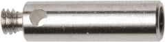 Renishaw - M2 Female and Male Connection, 0.1181 Inch Stem Diameter, Stainless Steel, CMM Stylus Extension - 0.3937 Inch Overall Length, For Use with M2 Threaded Stylus Range - All Tool & Supply