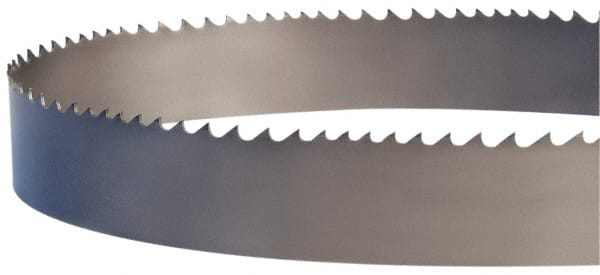 Welded Bandsaw Blade: 13' 7″ Long, 1″ Wide, 0.035″ Thick, 4 to 6 TPI Bi-Metal, Toothed Edge