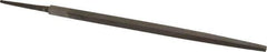 Value Collection - 10" Long, Smooth Cut, Square American-Pattern File - Tang - All Tool & Supply