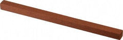 Norton - 4" Long x 1/4" Wide x 1/4" Thick, Aluminum Oxide Sharpening Stone - Square - All Tool & Supply