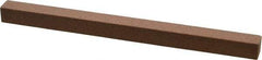 Norton - 4" Long x 1/4" Wide x 1/4" Thick, Aluminum Oxide Sharpening Stone - Square - All Tool & Supply