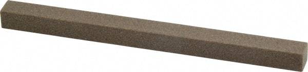 Norton - 4" Long x 1/4" Wide x 1/4" Thick, Aluminum Oxide Sharpening Stone - Square - All Tool & Supply