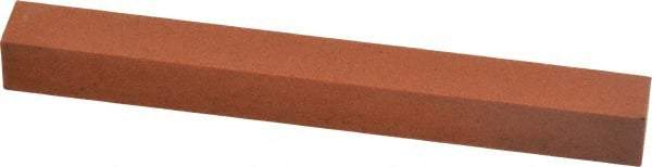 Norton - 4" Long x 3/8" Wide x 3/8" Thick, Aluminum Oxide Sharpening Stone - Square - All Tool & Supply