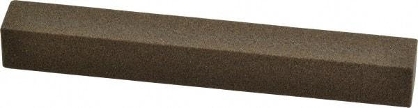 Norton - 4" Long x 1/2" Wide x 1/2" Thick, Aluminum Oxide Sharpening Stone - Square - All Tool & Supply