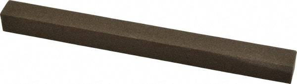 Norton - 6" Long x 1/2" Wide x 1/2" Thick, Aluminum Oxide Sharpening Stone - Square, Coarse Grade - All Tool & Supply