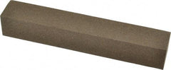 Norton - 6" Long x 1" Wide x 1" Thick, Aluminum Oxide Sharpening Stone - Square, Coarse Grade - All Tool & Supply