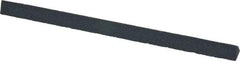 Norton - 4" Long x 1/4" Wide x 1/4" Thick, Silicon Carbide Sharpening Stone - Triangle, Fine Grade - All Tool & Supply