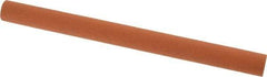 Norton - 6" Long x 1/2" Diam x 1/2" Thick, Aluminum Oxide Sharpening Stone - Round, Fine Grade - All Tool & Supply