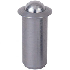 TE-CO - Press-Fit Ball Plungers Body Diameter (Decimal Inch): 0.2500 Body Length (Decimal Inch): 0.5240 - All Tool & Supply