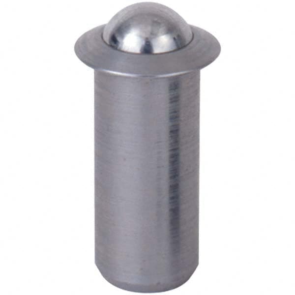 TE-CO - Press-Fit Ball Plungers Body Diameter (Decimal Inch): 0.5000 Body Length (Decimal Inch): 1.2180 - All Tool & Supply