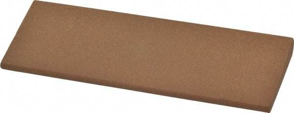 Norton - 4-1/2" Long x 1-3/4" Diam x 3/8" Thick, Aluminum Oxide Sharpening Stone - Round, Medium Grade - All Tool & Supply