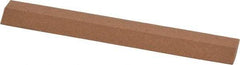 Norton - 4" Long x 9/16" Wide x 3/16" Thick, Aluminum Oxide Sharpening Stone - Diamond, Medium Grade - All Tool & Supply