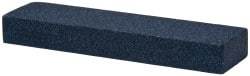 Norton - 4" Long x 1" Wide x 1/2" Thick, Silicon Carbide Sharpening Stone - Rectangle, Medium Grade - All Tool & Supply