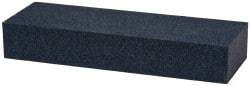 Norton - 6" Long x 2" Wide x 1" Thick, Silicon Carbide Sharpening Stone - Rectangle, Medium Grade - All Tool & Supply