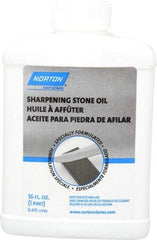 Norton - Sharpening Stone Oil Container Size Range: 16 oz. - 31.9 oz. Food Grade: NonFoodGrade - All Tool & Supply