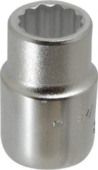 Blackhawk by Proto - 3/4", 3/4" Drive, Standard Hand Socket - 12 Points, 2" OAL, Chrome Finish - All Tool & Supply