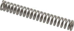 Gardner Spring - 0.18" OD, 0.032" Wire, 1-1/4" Free Length, Precision Compression Spring - 23.5 Lb Spring Rating, Stainless Steel - All Tool & Supply