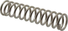 Gardner Spring - 0.3" OD, 0.038" Wire, 1-1/4" Free Length, Precision Compression Spring - 16 Lb Spring Rating, Stainless Steel - All Tool & Supply