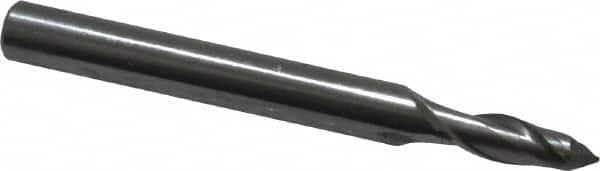 Magafor - 4mm Body Diam, 90°, 2" OAL, Solid Carbide Spotting Drill - All Tool & Supply