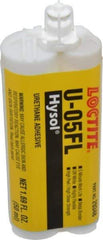 Loctite - 50 mL Cartridge Two Part Urethane Adhesive - 5 min Working Time, 3,110 psi Shear Strength, Series U-05FL - All Tool & Supply