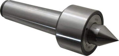 Riten - MT5 Taper Shank, 3-1/16" Head Diam 9,000 Lb Capacity Live Center - 5,000 Max RPM, 2-3/32" Head Length, 1-3/8" Point Diam, 1-13/16" Point Len, 2,800 Lb Max Workpc, 10-7/8" OAL, 2" Long Tip, Standard Point - All Tool & Supply