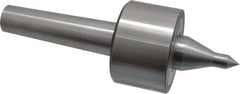 Riten - MT4 Taper Shank, 3" Head Diam 6,000 Lb Capacity Live Center - 4,000 Max RPM, 1-31/32" Head Length, 1/2" Point Diam, 2.2188" Point Len, 1,100 Lb Max Workpc, 8-5/8" OAL, 13/16" Long Tip, Long Point - All Tool & Supply