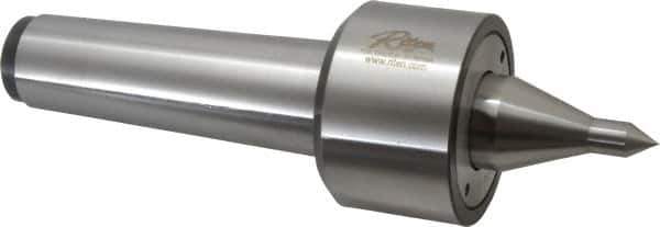 Riten - MT5 Taper Shank, 3-1/16" Head Diam 9,000 Lb Capacity Live Center - 5,000 Max RPM, 2-3/32" Head Length, 1/2" Point Diam, 2-1/2" Point Len, 1,100 Lb Max Workpc, 11-3/8" OAL, 15/16" Long Tip, Long Point - All Tool & Supply