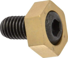 Gibraltar - 1" Hex, 1/2-13 Stud Thread, Symmetrical Hex Clamp - 0.11" Hex Height, 29/32" Thread Length, 10 Clamps - All Tool & Supply