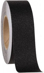 NMC - Black Solid Color Anti-Slip Vinyl Cleat - 6" Wide x 2' Long x 0.02" Thick, General Traffic - All Tool & Supply