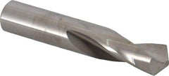 M.A. Ford - 5/8" 118° Spiral Flute Solid Carbide Screw Machine Drill Bit - Bright Finish, Right Hand Cut, 1-3/4" Flute Length, 3-1/2" OAL, Faceted Point, Straight Shank - All Tool & Supply