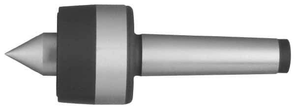 Value Collection - MT4 Taper Shank Shank, 52mm Head Diam, Live Center - 3,000 Max RPM, 33mm Point Diam, 3.21" Point Len, 1,323 Lb Max Workpc, Standard Point - All Tool & Supply