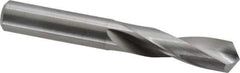 M.A. Ford - 0.339" 118° Spiral Flute Solid Carbide Screw Machine Drill Bit - Bright Finish, Right Hand Cut, 1-1/4" Flute Length, 2-1/2" OAL, Faceted Point, Straight Shank - All Tool & Supply