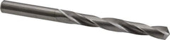 M.A. Ford - Letter E (1/4) 118° Solid Carbide Jobber Drill - Bright Finish, Right Hand Cut, Spiral Flute, Straight Shank, 3-1/4" OAL, Faceted Point - All Tool & Supply