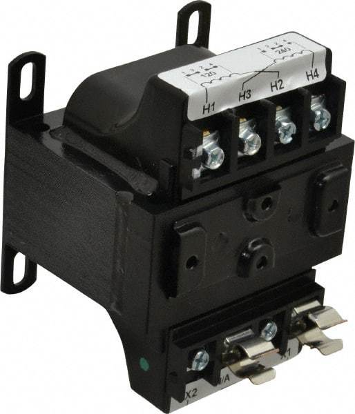 Eaton Cutler-Hammer - 1 Phase, 0.08 kVA, Control Transformer - 2 Input, 1 Output Winding, 50/60 Hz, 3-1/2 Inch Deep x 2-9/16 Inch High, 131°F Temp Rise - All Tool & Supply