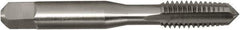 Vermont Tap & Die - #4-48 UNF 2B 3 Flute Bright Finish High Speed Steel Straight Flute Standard Hand Tap - Taper, Right Hand Thread, 1-7/8" OAL, 9/16" Thread Length, H2 Limit, Oversize - All Tool & Supply