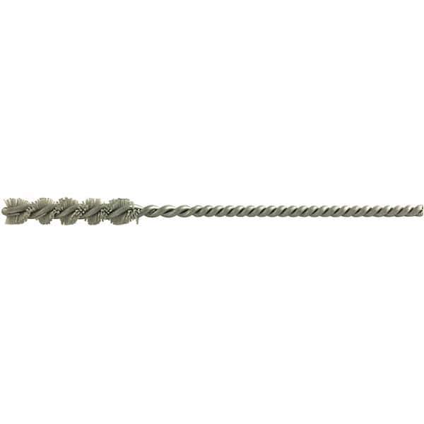 Brush Research Mfg. - 7/32" Bore Diam, 180 Grit, Aluminum Oxide Flexible Hone - Medium, 0.241" OAL - All Tool & Supply