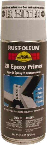 Rust-Oleum - 13.2 oz Primer Gray Spray Paint - 8 to 12 Sq Ft Coverage, Quick Drying - All Tool & Supply