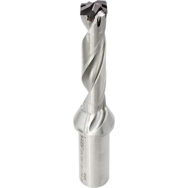 Iscar - 1.26 to 1.295" Diam, 5xD, 6.3" Max Drill Depth, 10.64" OAL, Replaceable Tip Drill - 10.64" OAL, 5xD Drill Depth by Diam Ratio - All Tool & Supply