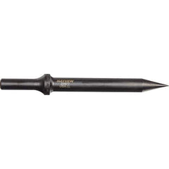 Mayhew - 6" OAL, Tapered Punch Chisel - Round Drive, Round Shank, Steel - All Tool & Supply