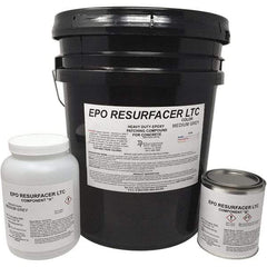 Made in USA - 50 Lb Concrete Repair/Resurfacing - Medium Gray, 25 Sq Ft Coverage, Epoxy Resin - All Tool & Supply