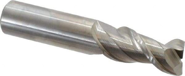 Kennametal - 3/4", 2 Flute, Single End, Solid Carbide, 0.03" Corner Radius End Mill - 4" OAL, 45° Helix, Right Hand Flute, 1-1/2" LOC, Right Hand Cut - All Tool & Supply