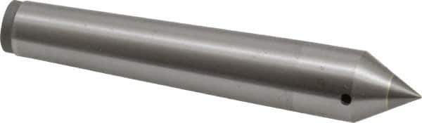 Made in USA - Carbide-Tipped Alloy Steel Standard Point Solid Dead Center - Jarno 4 Taper, 3" OAL - All Tool & Supply